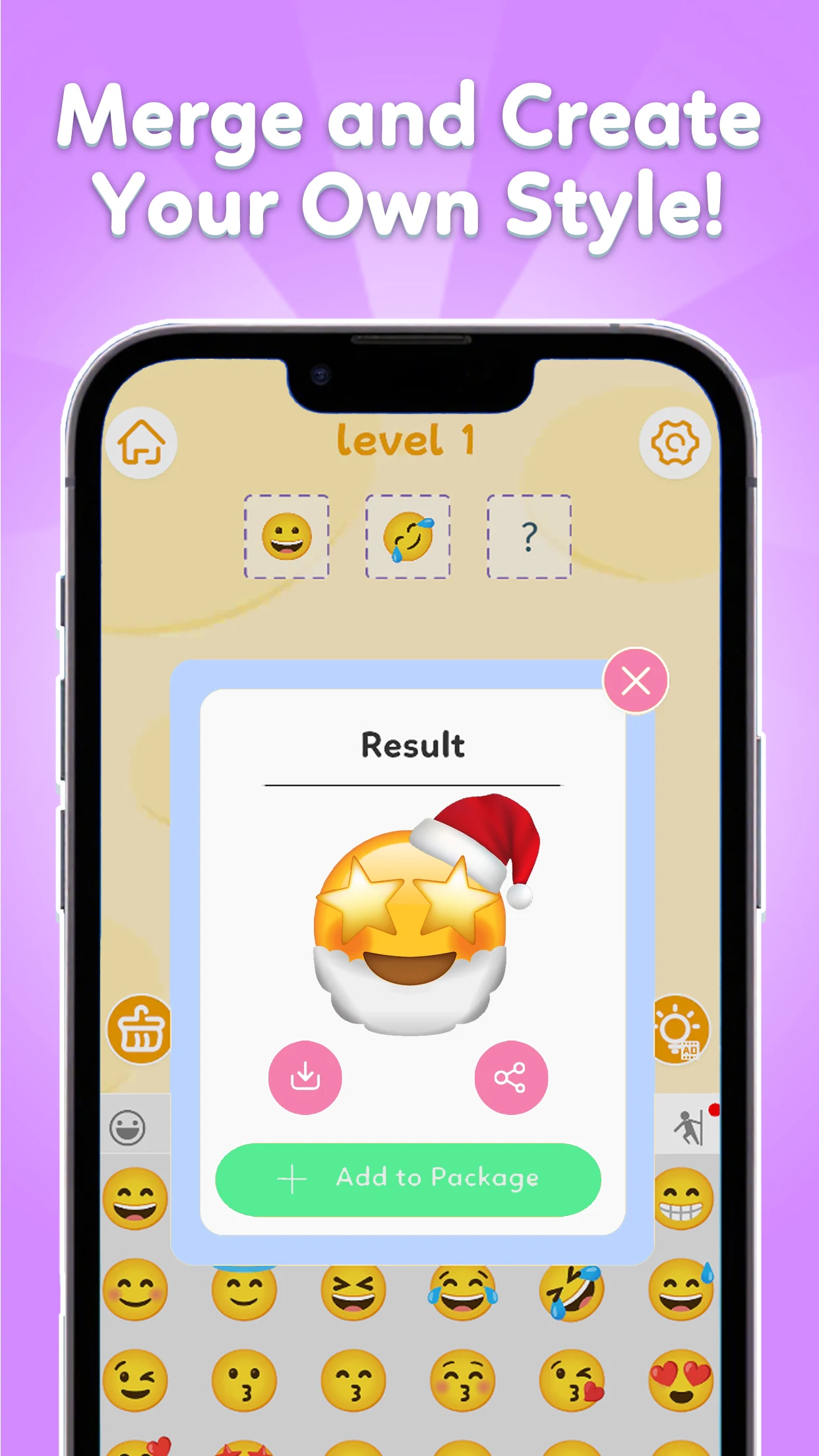 Emoticon Creator Launcher screenshot